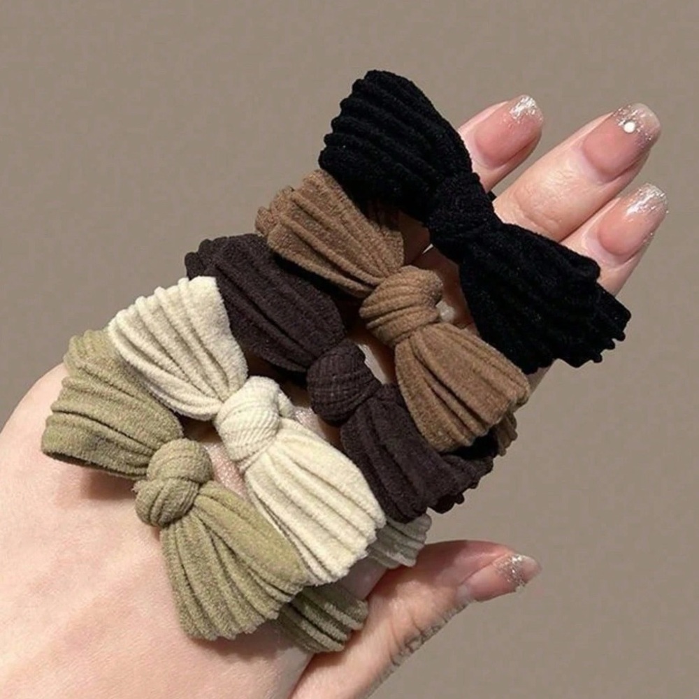 Buy now! Bow hair tie set of 5